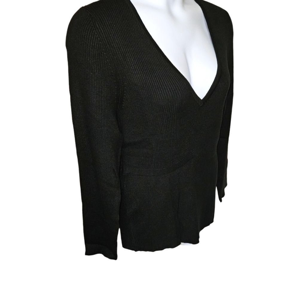 TORRID BLACK FITTED PULLOVER SWEATER PLUS SIZE 3X - Picture 6 of 15